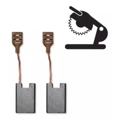 Angliniai šepetėliai Dedra YSG007 (skirta modeliui: DED7745) 1 Angliniai šepetėliai Dedra YSG007 (skirta modeliui: DED7745) 1