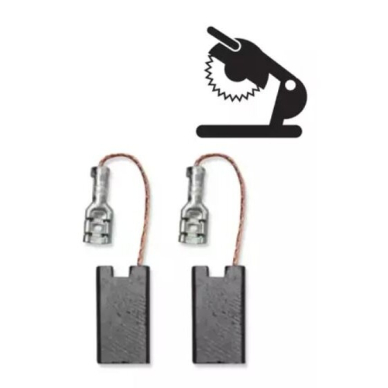 Angliniai šepetėliai Dedra YSG015 (skirta modeliui: DED7739) 1 Angliniai šepetėliai Dedra YSG015 (skirta modeliui: DED7739) 1