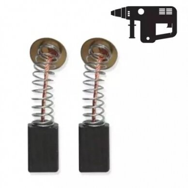 Angliniai šepetėliai Dedra YSG017 (skirta modeliui: DED7846) Angliniai šepetėliai Dedra YSG017 (skirta modeliui: DED7846)