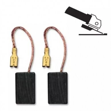 Angliniai šepetėliai Dedra YSG023 (skirta modeliui: DED7954) Angliniai šepetėliai Dedra YSG023 (skirta modeliui: DED7954)