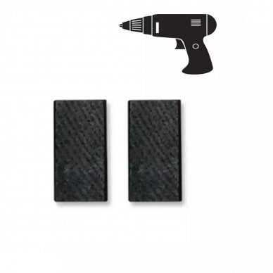 Angliniai šepetėliai Dedra YSG025 (skirta modeliui: DED7956) Angliniai šepetėliai Dedra YSG025 (skirta modeliui: DED7956)