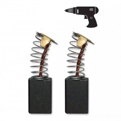 Angliniai šepetėliai Dedra YSG031 (skirta modeliui: DED7974) Angliniai šepetėliai Dedra YSG031 (skirta modeliui: DED7974)