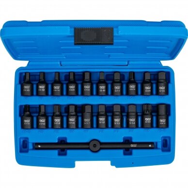 Antgaliai atsukti alyvos išleidimo varžtams | 10 mm (3/8") | 21 vnt. (1014) 1 Antgaliai atsukti alyvos išleidimo varžtams | 10 mm (3/8") | 21 vnt. (1014) 1