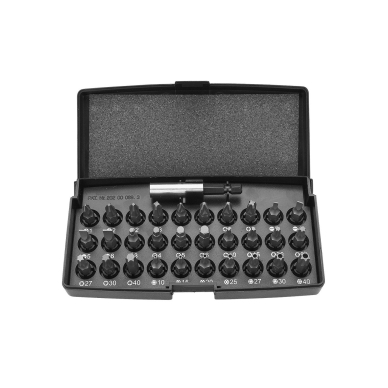 Antgaliai atsuktuvui, komplekte 31 vnt.