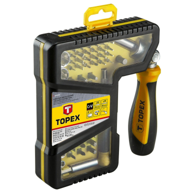 Antgaliai keičiami su laikikliu 68 vnt. Topex 1