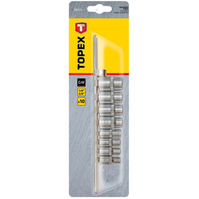 Antgaliai Torx E5 - E16, komplekte 10 vnt. 1