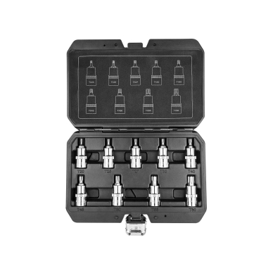 Antgaliai TORX, komplekte 9 vnt.,