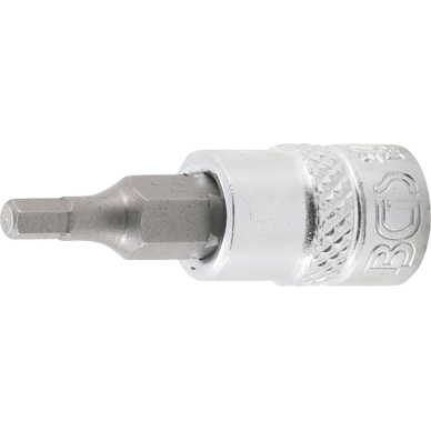 Antgalis įpresuotas į galvutę | 6.3 mm (1/4") | hex šešiakampis 1/8" (2741)