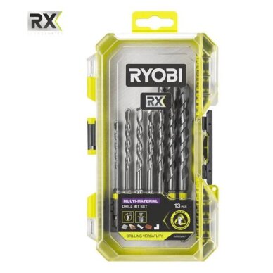 Antgalių komplektas Ryobi RARXMM7, 13 vnt. Antgalių komplektas Ryobi RARXMM7, 13 vnt.