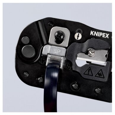 Antgalių presavimo replės KNIPEX 975113 4 Antgalių presavimo replės KNIPEX 975113 4