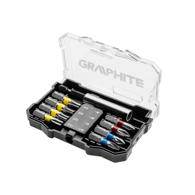 Antgalių rinkinys 10 vnt. Graphite