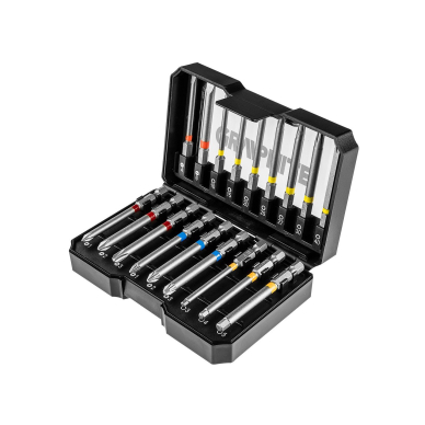 Antgalių rinkinys 18 vnt. Graphite Antgalių rinkinys 18 vnt. Graphite