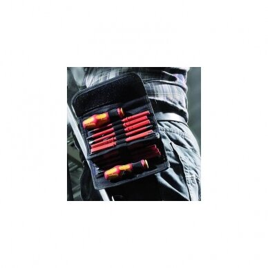 Antgalių rinkinys su atsuktuvu WERA VDE 60i/62i/65i/18 6 Antgalių rinkinys su atsuktuvu WERA VDE 60i/62i/65i/18 6