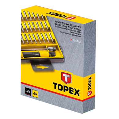 Antgalių rinkinys su rankena, komplekte 30 vnt. 1