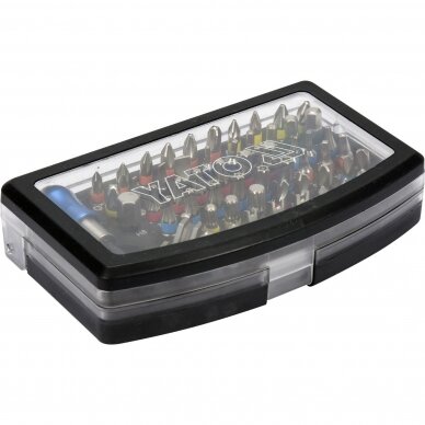 Antgalių su laikikliu rinkinys Yato YT-04624, 59 vnt. 2 Antgalių su laikikliu rinkinys Yato YT-04624, 59 vnt. 2