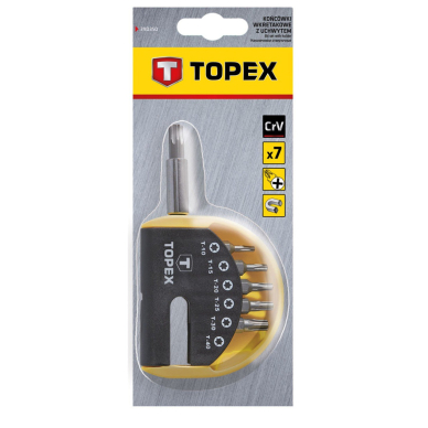 Antgalių Torx rinkinys 7vnt. 1 Antgalių Torx rinkinys 7vnt. 1