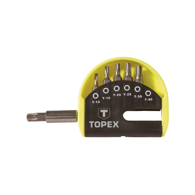Antgalių Torx rinkinys 7vnt.