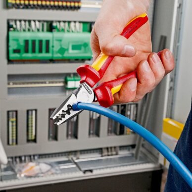 Antgalių užspaudimo replės KNIPEX 1000V 9778180 2