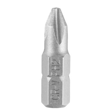 Antgaliukai - bitai PH2 x 25 mm, 3 vnt 2 Antgaliukai - bitai PH2 x 25 mm, 3 vnt 2