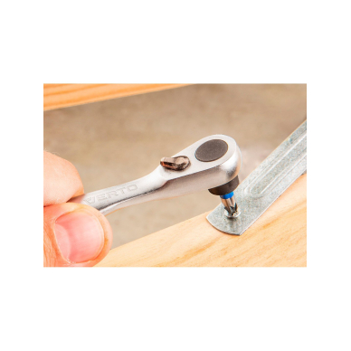 Antgaliukų rinkinys 32 vnt.25 mm -  4 x PH, 4 x PZ, 4 x SL, 4 x HEX, 7 x TX, 7 x TT + ratchet handle for bits 1