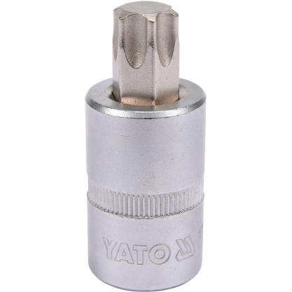Antgalis įpresuotas į galvutę 1/2", T60 x 55 mm (YT-04318) Antgalis įpresuotas į galvutę 1/2", T60 x 55 mm (YT-04318)