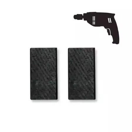 Angliniai šepetėliai Dedra YSG030 (skirta modeliui: DED7961) Angliniai šepetėliai Dedra YSG030 (skirta modeliui: DED7961)