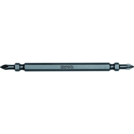 Antgalis kryžminis dvipusis 1/4"x110MM, dydis PH1-PH1, S2 20 vnt. (YT-7888) Antgalis kryžminis dvipusis 1/4"x110MM, dydis PH1-PH1, S2 20 vnt. (YT-7888)