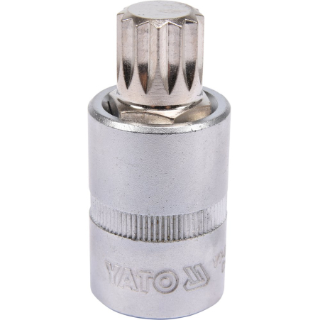 Antgalis įpresuotas į galvutę 1/2", M16 x 55 mm (YT-04346) Antgalis įpresuotas į galvutę 1/2", M16 x 55 mm (YT-04346)