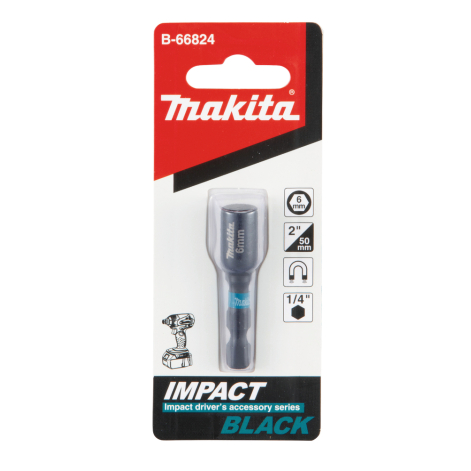 Antgalis Makita B-66824, 1/4" 6X50MM IMPACT BLACK 2 Antgalis Makita B-66824, 1/4" 6X50MM IMPACT BLACK 2