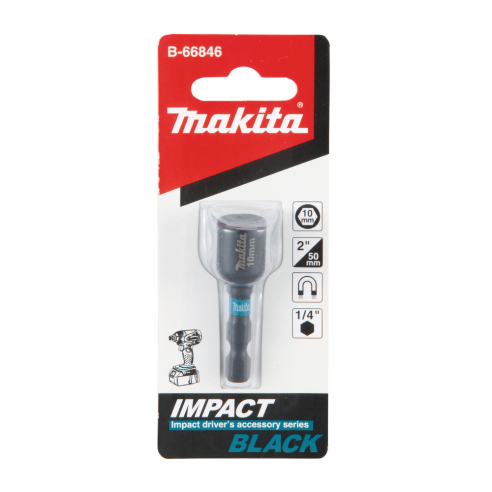 Antgalis Makita B-66846, 1/4", 10X50MM, IMPACT BLACK 2
