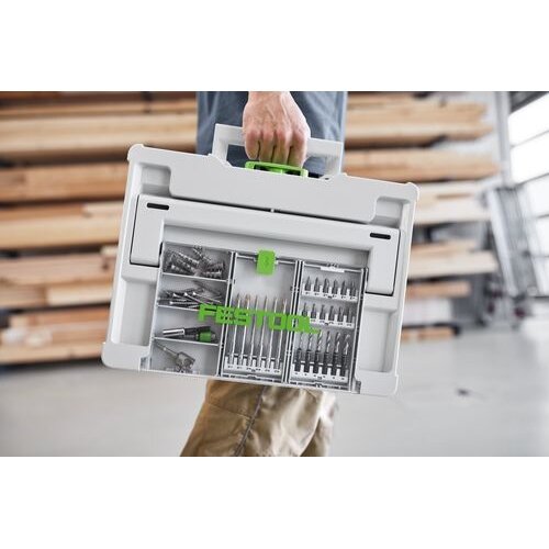 Antgalių rinkinys kasetėje Festool BKS SYS3 100mm CE (577399) 3 Antgalių rinkinys kasetėje Festool BKS SYS3 100mm CE (577399) 3