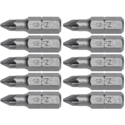Antgaliai PZ2 / 25mm*10vnt. / S2 plieno