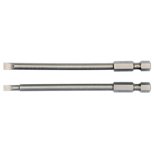 Antgaliai plokšti 1/4", 2vnt, : 4X100MM; 5X100MM (YT-0484) Antgaliai plokšti 1/4", 2vnt, : 4X100MM; 5X100MM (YT-0484)