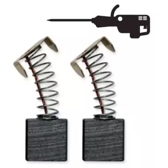 Angliniai šepetėliai Dedra YSG013 (skirta modeliui: DED7848) 1 Angliniai šepetėliai Dedra YSG013 (skirta modeliui: DED7848) 1