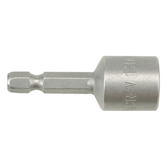 Antgalis - galvutė magnetinė CR-V, 1/4" 13x48 mm su pakuote (YT-1518)