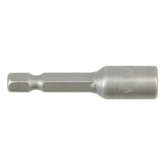 Antgalis - galvutė magnetinė CR-V, 1/4" 6x48 mm su pakuote (YT-1511) Antgalis - galvutė magnetinė CR-V, 1/4" 6x48 mm su pakuote (YT-1511)