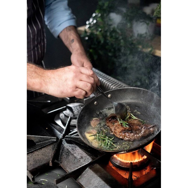 Anglies plieno keptuvė Skottsberg 20cm 1 Anglies plieno keptuvė Skottsberg 20cm 1