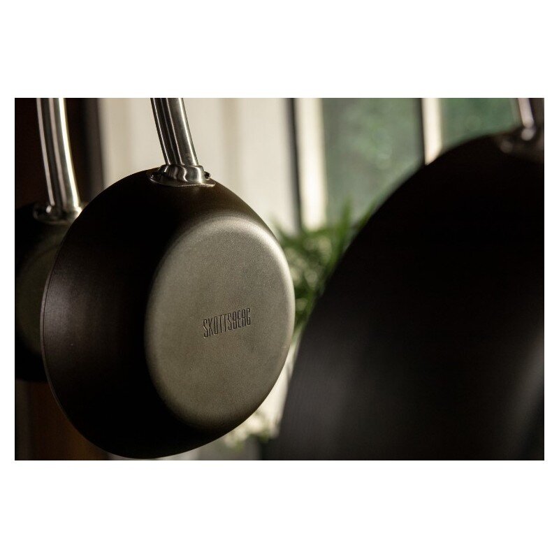 Anglies plieno WOK keptuvė Skottsberg 24cm 1 Anglies plieno WOK keptuvė Skottsberg 24cm 1