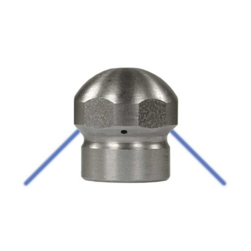 Antgalis drenų valymui dviejų krypčių R+M 1/8" 0,4 Antgalis drenų valymui dviejų krypčių R+M 1/8" 0,4