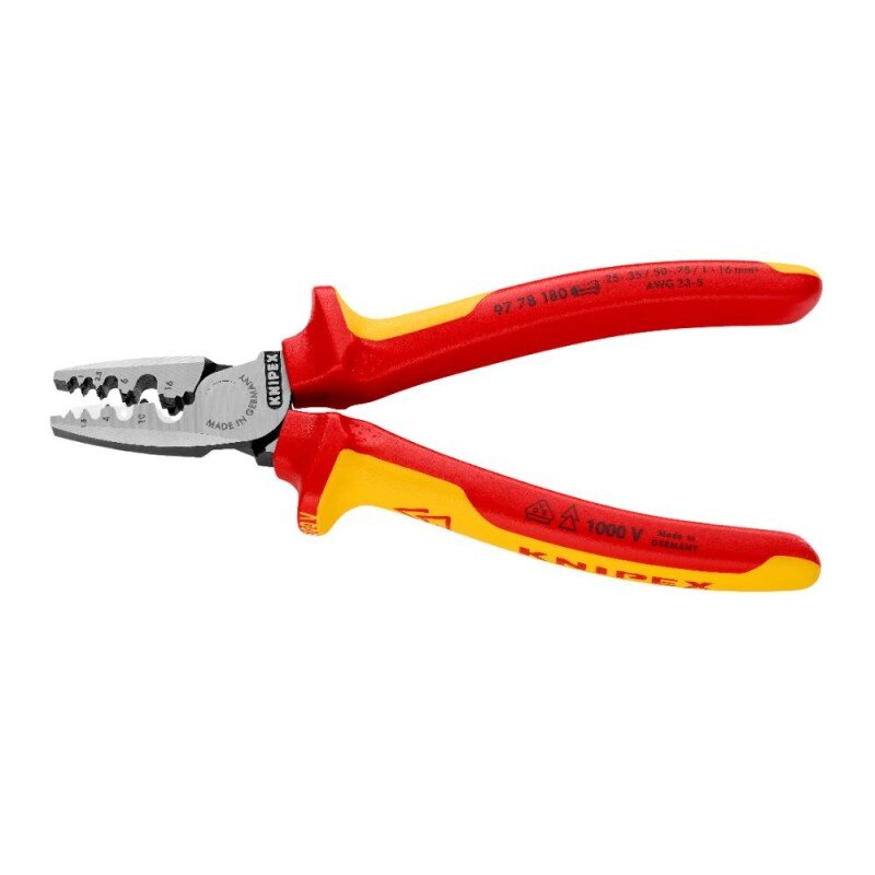 Antgalių užspaudimo replės KNIPEX 1000V 9778180 1