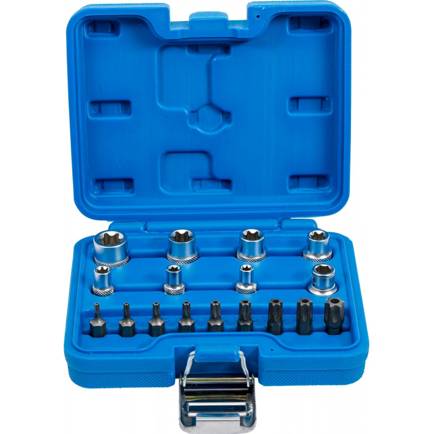 Antgalių rinkinys | E-Type / T-Star (Torx) | 17 vnt. (5023) Antgalių rinkinys | E-Type / T-Star (Torx) | 17 vnt. (5023)