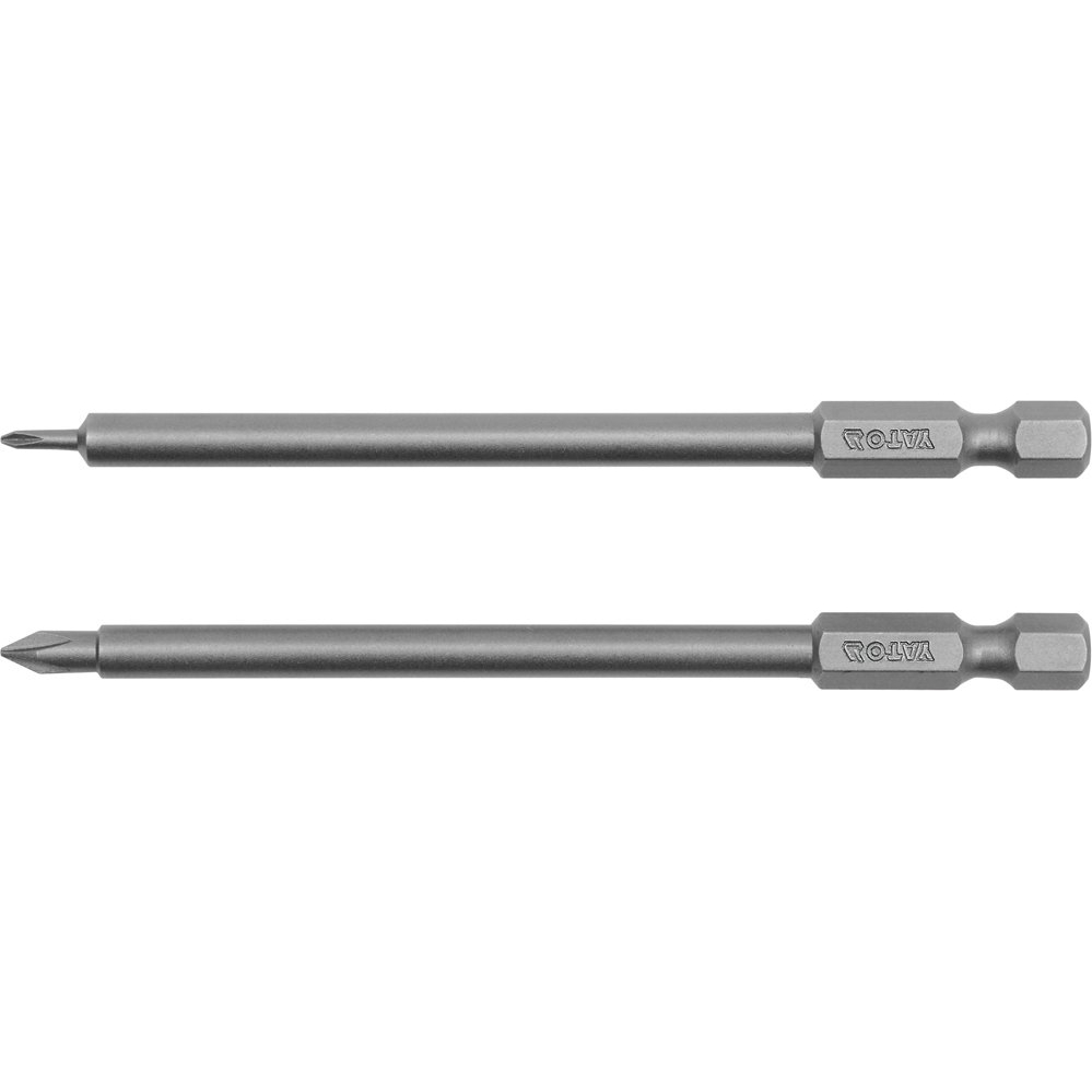 Antgaliai kryžminiai 1/4", 2vnt, : PH00X100MM; PH0X100MM "Yato"(YT-0459)