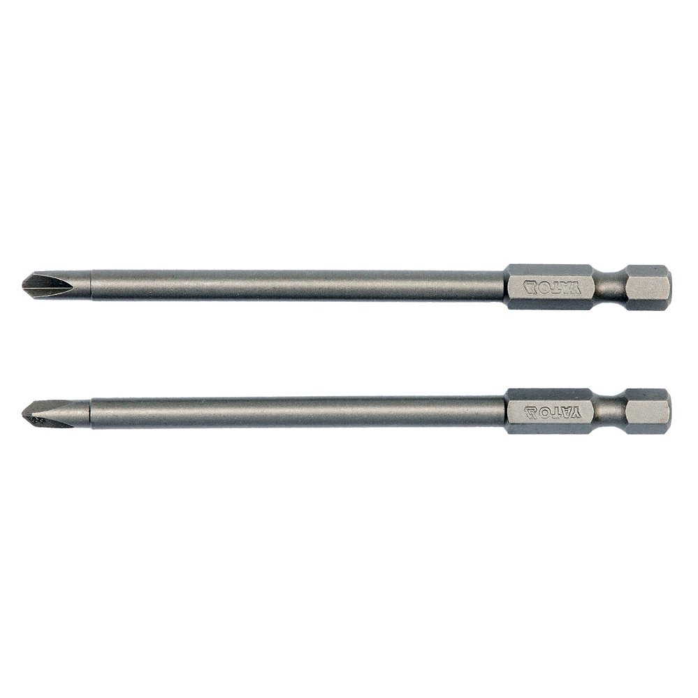 Antgaliai kryžminiai trikampiai 1/4", 2vnt, : NR1 X100MM; NR3 X100MM (YT-0496)