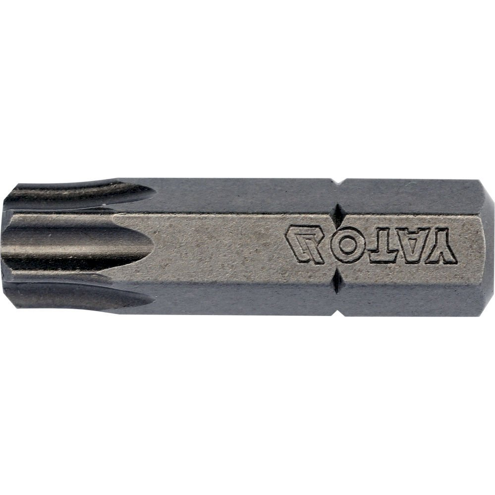 Antgalių rinkinys | 6.3 mm (1/4") | T-star (Torx) T40 | S2 | 10 vnt. (YT-78147)