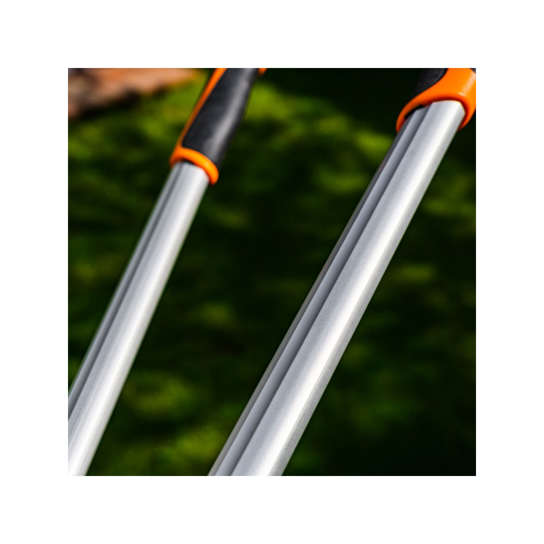 Aplenkimo žirklės 710 mm, diapazonas iki 45 mm, pavara, padidinanti spaudimo jėgą 30 %. 3