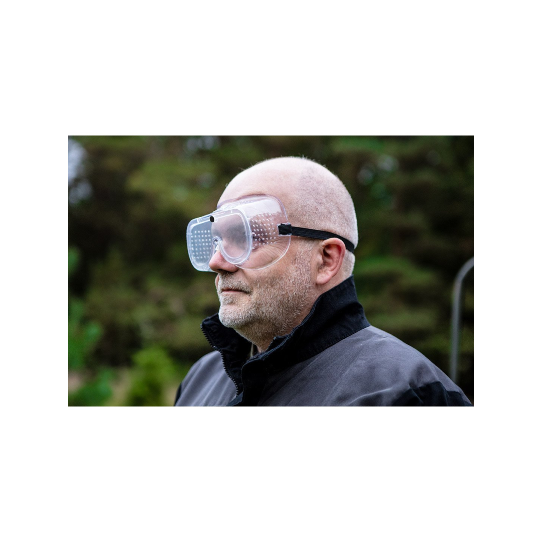 Apsauginiai akiniai balti klasė B 1