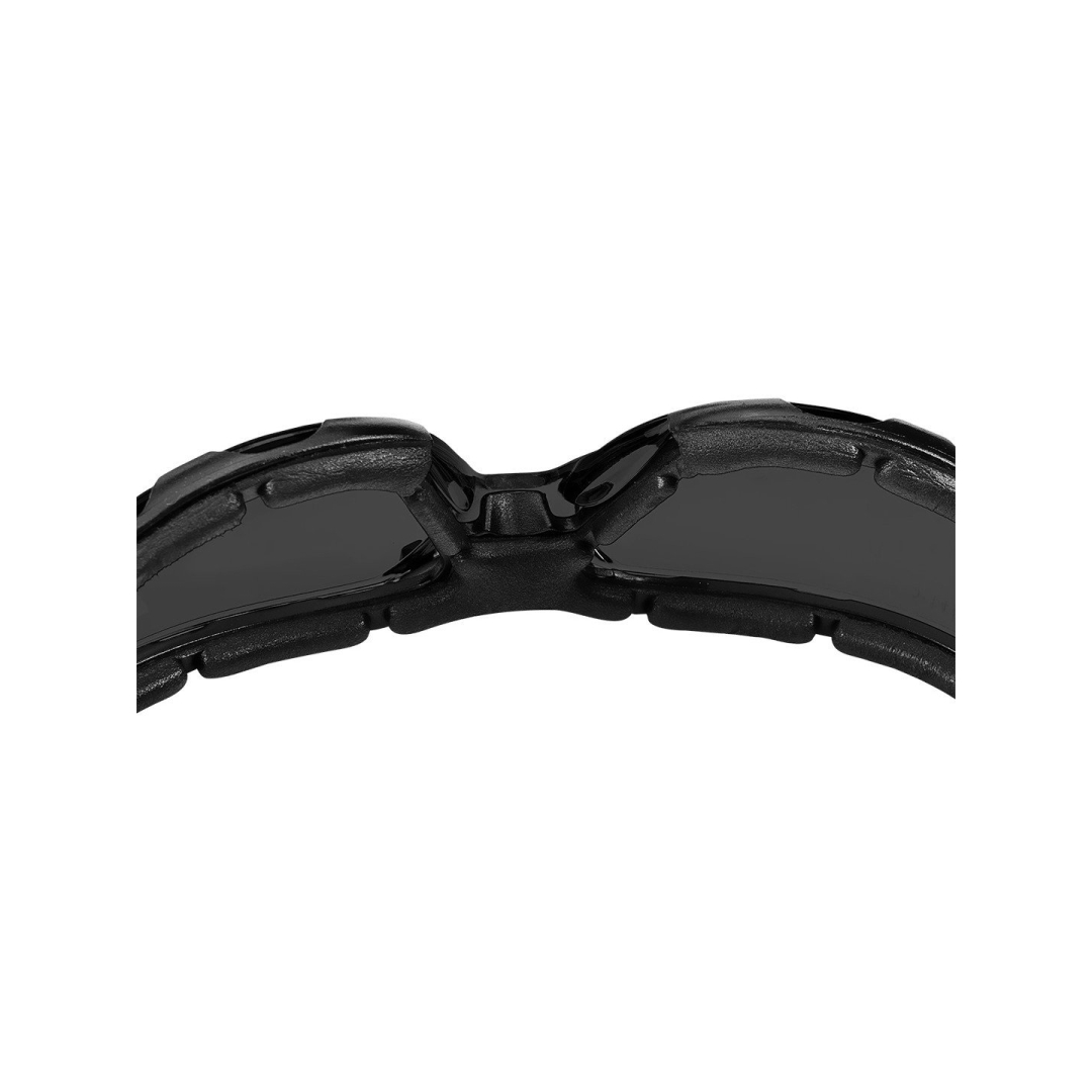 Apsauginiai akiniai su putplasčio įdėklu, tamsinti lęšiai, atsparumo klasė FT 8 Apsauginiai akiniai su putplasčio įdėklu, tamsinti lęšiai, atsparumo klasė FT 8