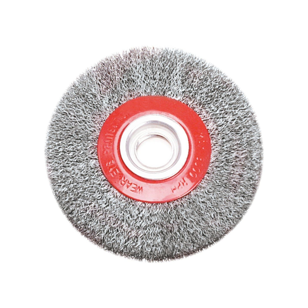 Apvalus vielinis šepetėlis 125mm. Apvalus vielinis šepetėlis 125mm.