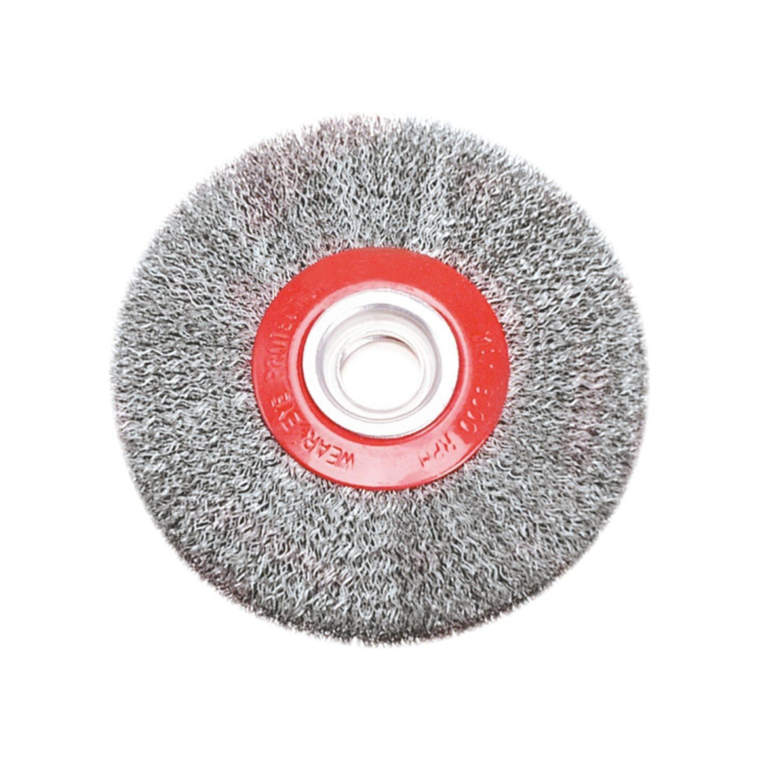 Apvalus vielinisšepetėlis 150mm. Apvalus vielinisšepetėlis 150mm.