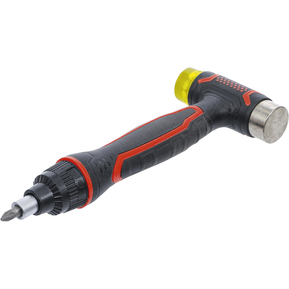 Plaktukas su keičiama galvute BGS-technic, 3-in-1 Plaktukas su keičiama galvute BGS-technic, 3-in-1